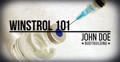 Winstrol 101: Everything You Ever Wanted To Know .